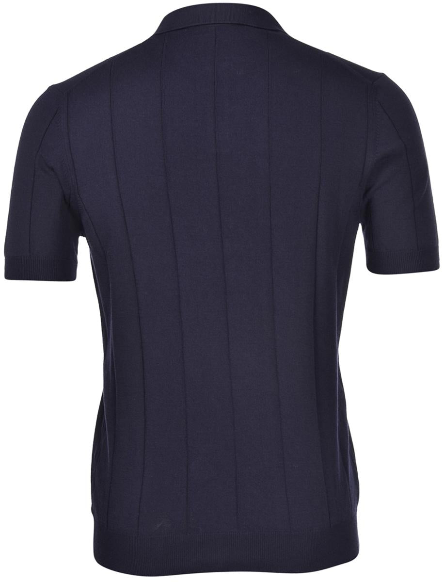 Polo skipper a coste navy 57191/20660 598 GRAN SASSO 