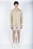 Camicia Cuba in lino beige