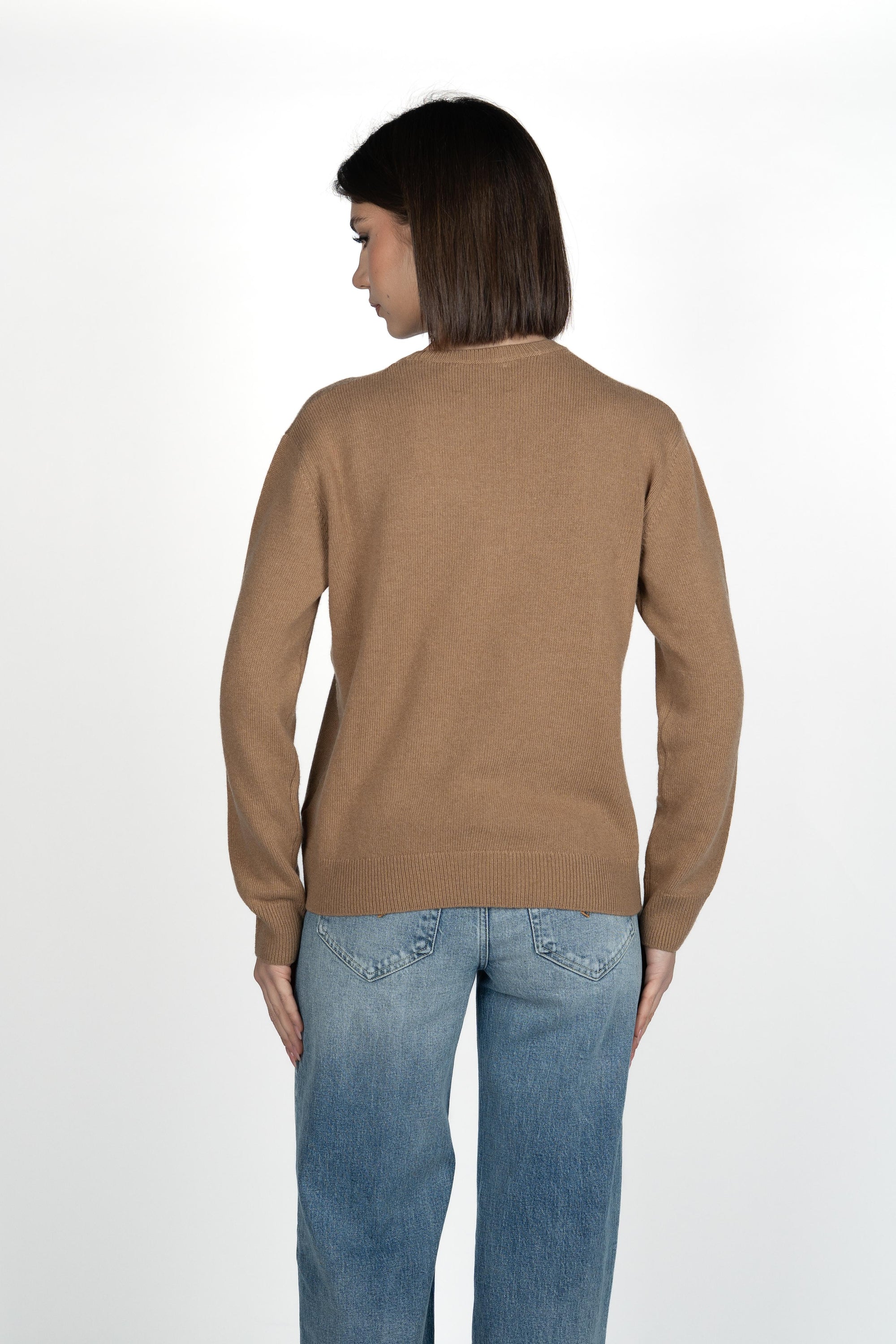 Maglione New Queen con jacquard Snoopy QUE0010 00435I MC2 SAINT BARTH 