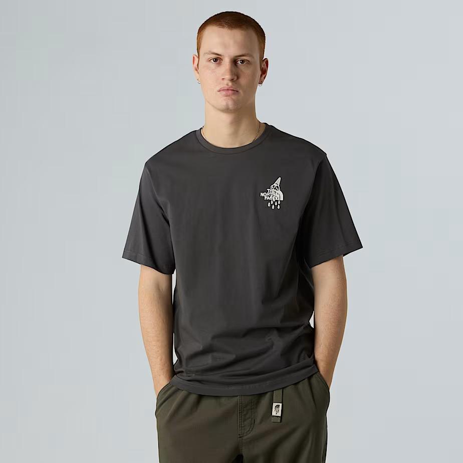 T-shirt Powder Days Relaxed Graphic unisex NF0A8E4D 0C51 THE NORTH FACE 