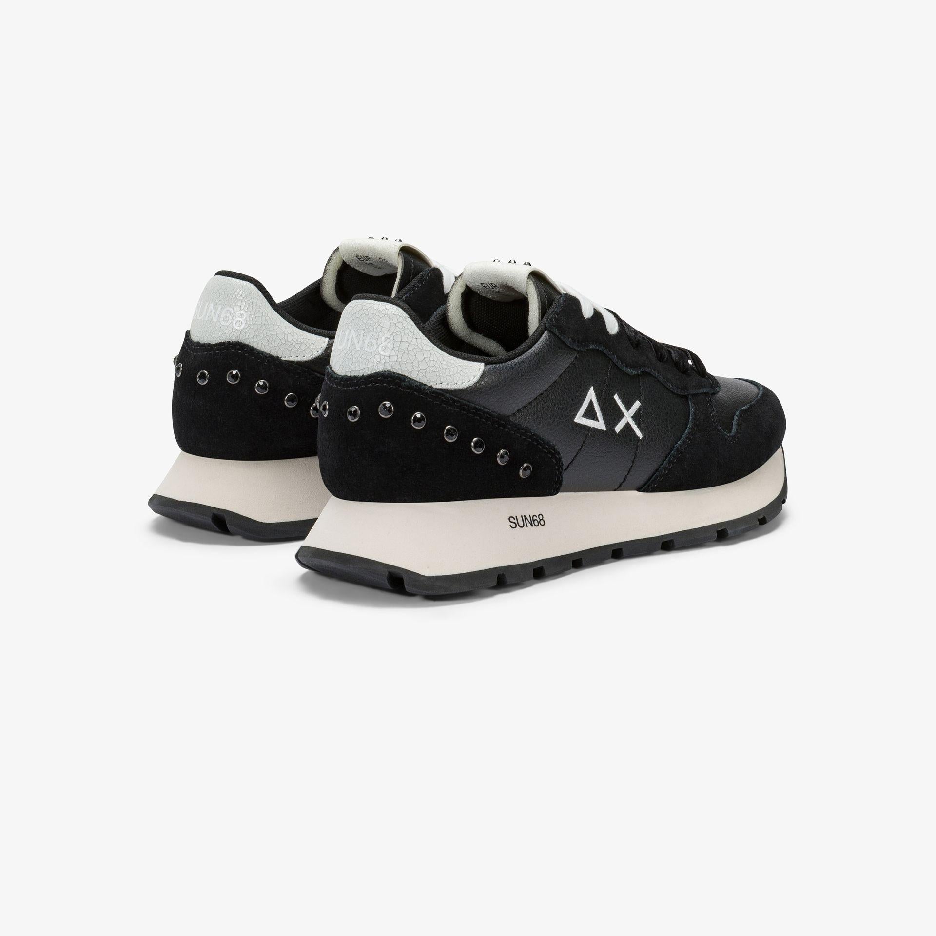 Sneaker Ally Studs in similpelle e suede Z45206 11 SUN68 SHOES 