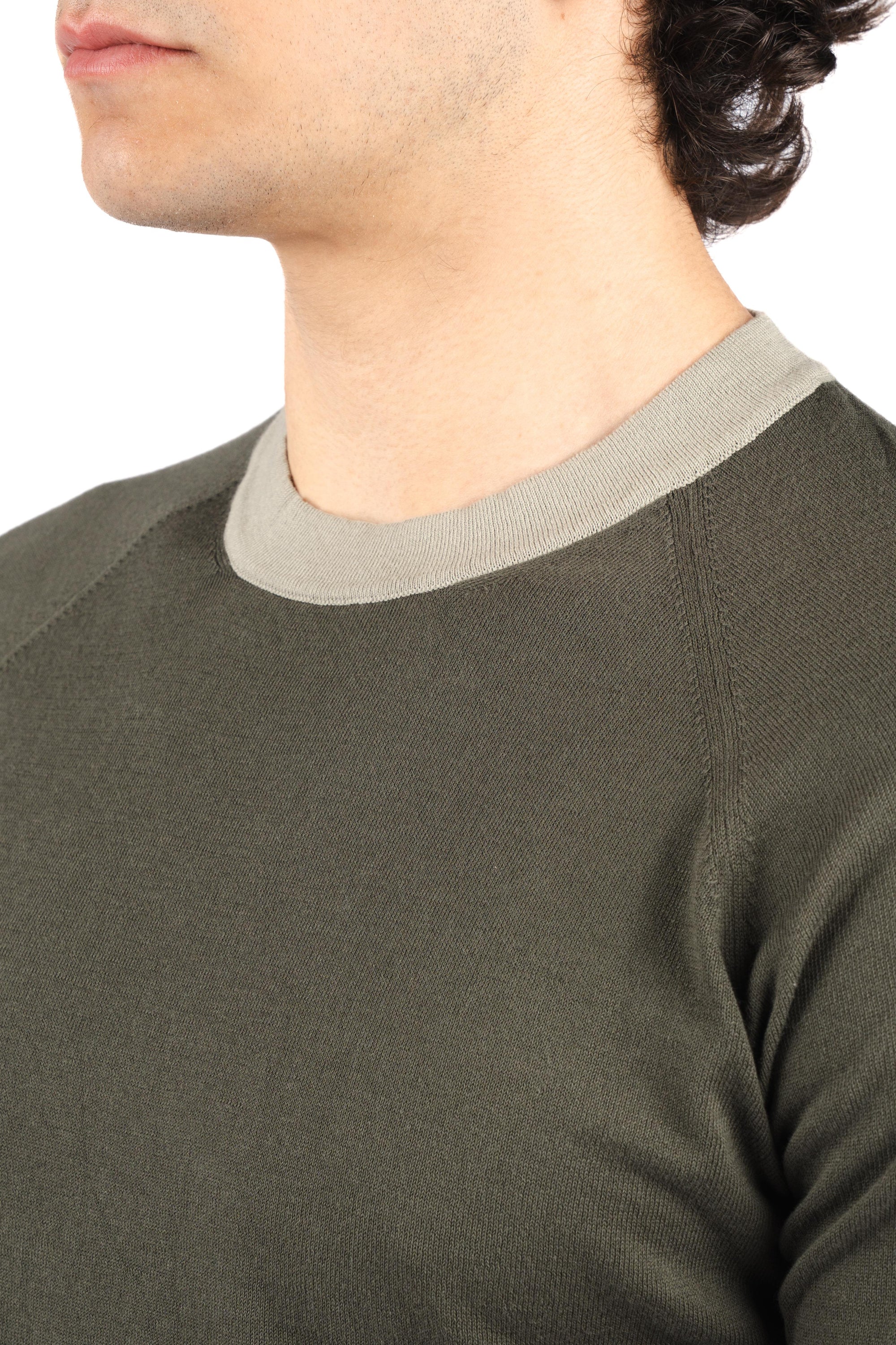 T-shirt in cotone biologico 57181/18045 490 GRAN SASSO 