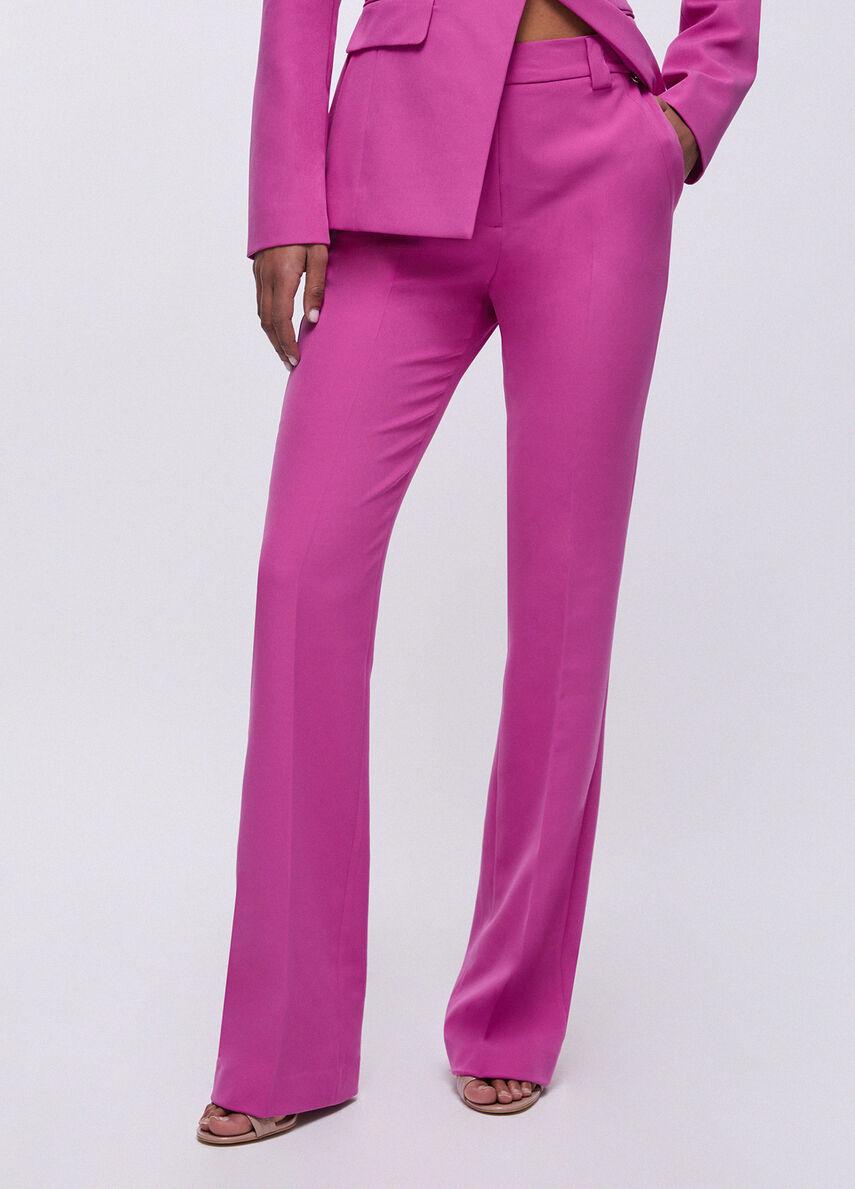 Pantaloni a palazzo CA6374T2200 P9632 LIU JO BLACK 