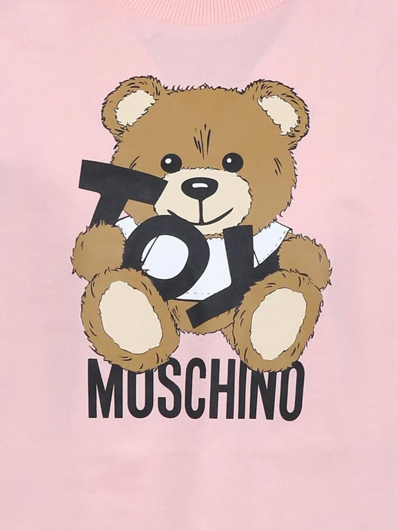 T-shirt con stampa Teddy Bear H9M04KLAA03A 50209A MOSCHINO KID 