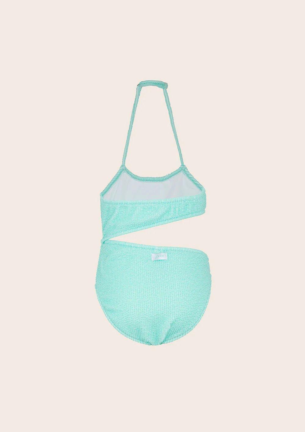 Trikini Bambina Verde Acqua G3L07TK AQ F**K 