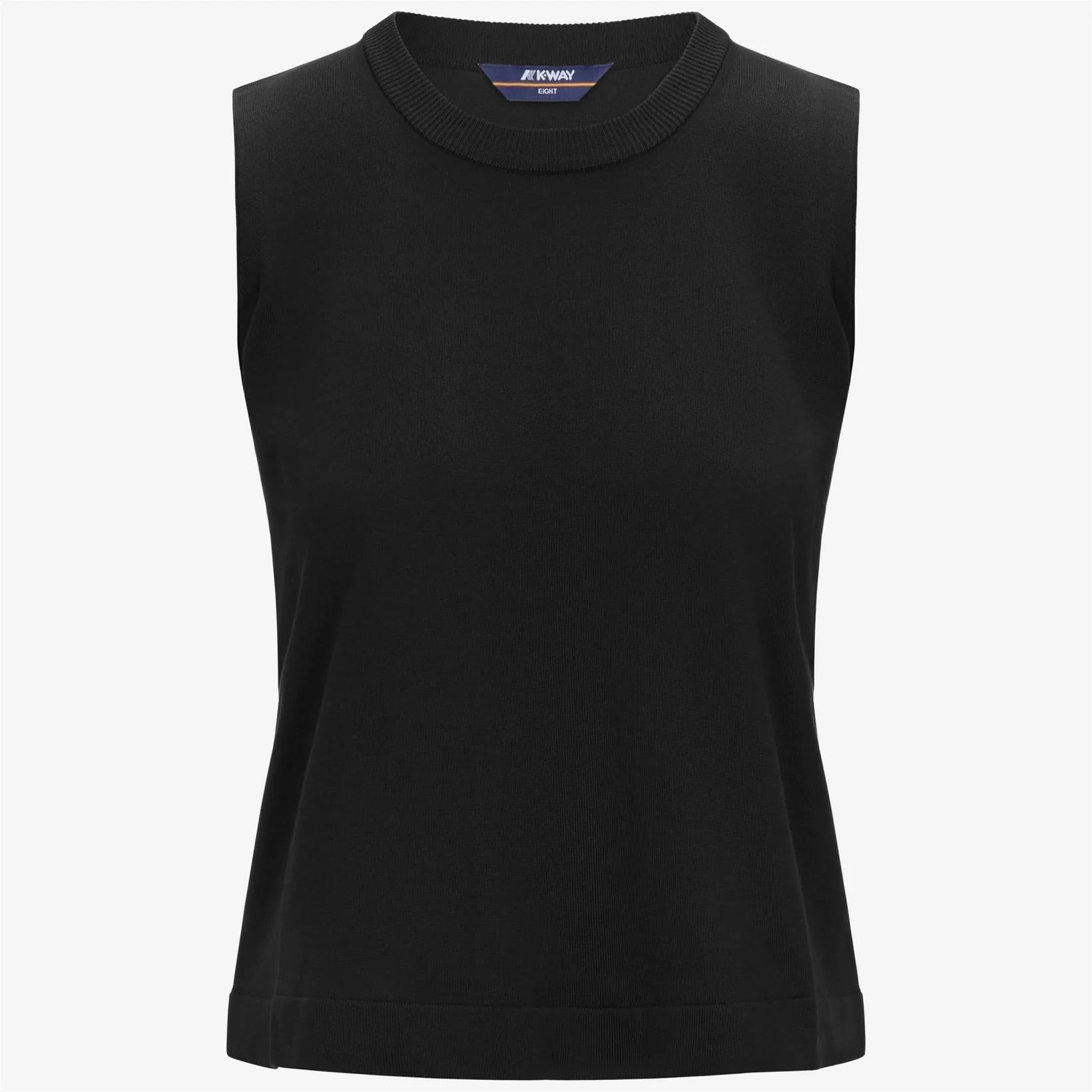 Gilet Geri in maglia donna nero K61276W USY K-WAY 