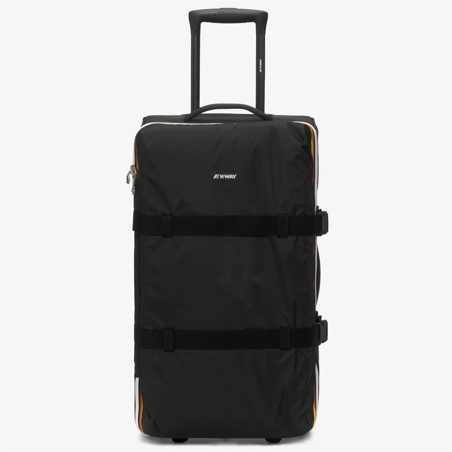 Borsa da Viaggio Trolley Unisex Nero con Base Rinforzata K2128NW Y05 K-WAY ACCESSORIES 