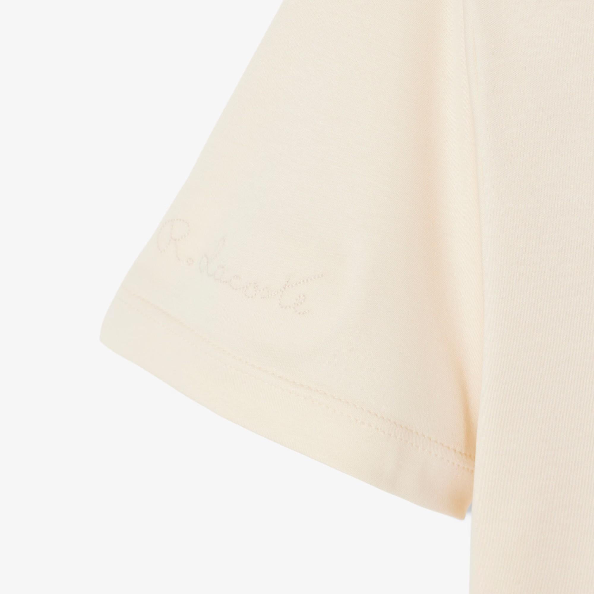 T-shirt con ricamo caratteristico TH5931 056 LACOSTE 