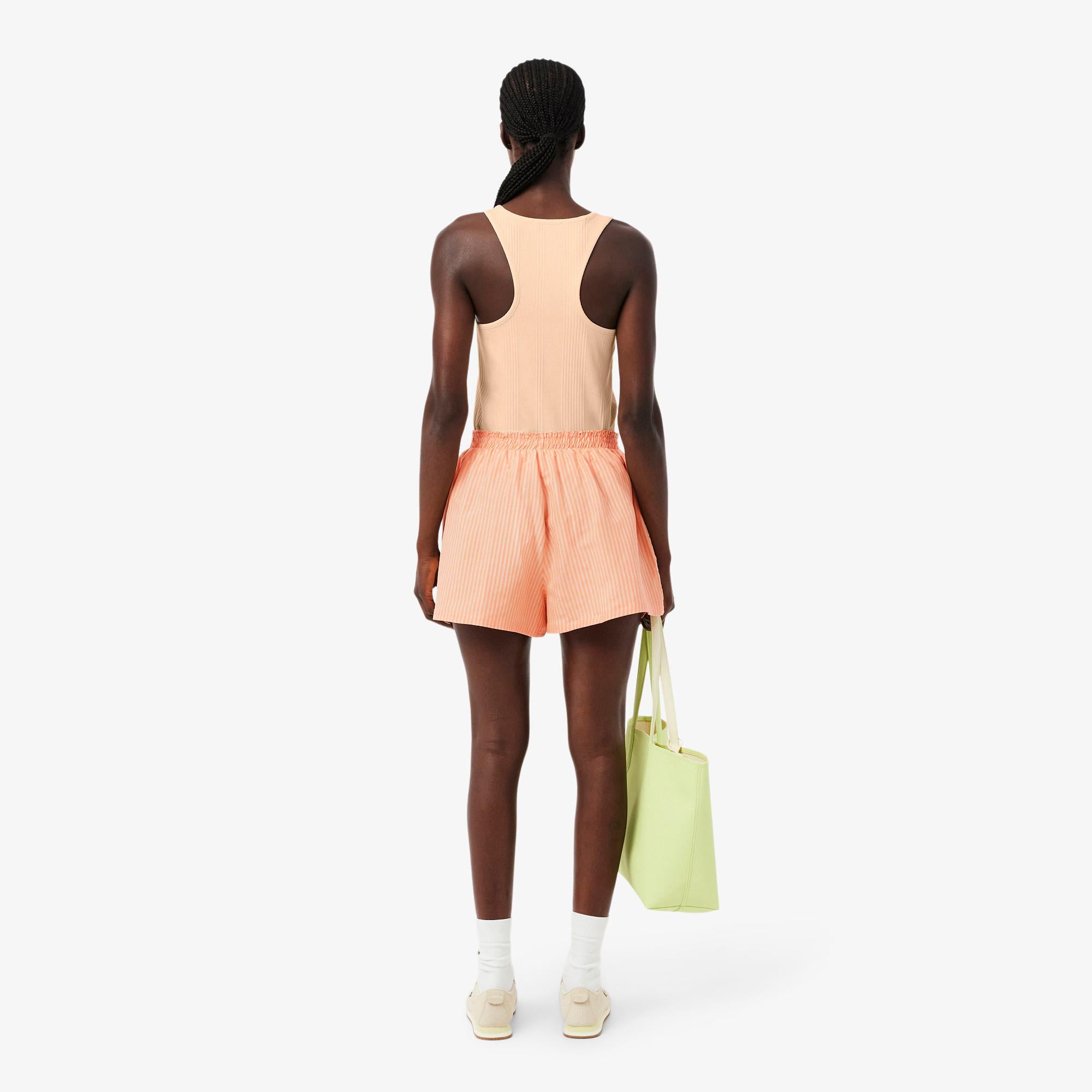 Shorts oversize in misto lino FF1428 4HI LACOSTE 