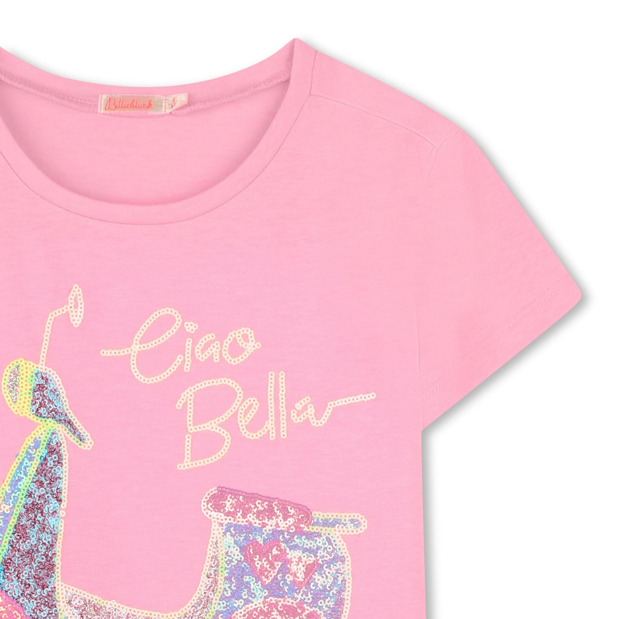 T-shirt con vespa U20950 462 BILLIEBLUSH 
