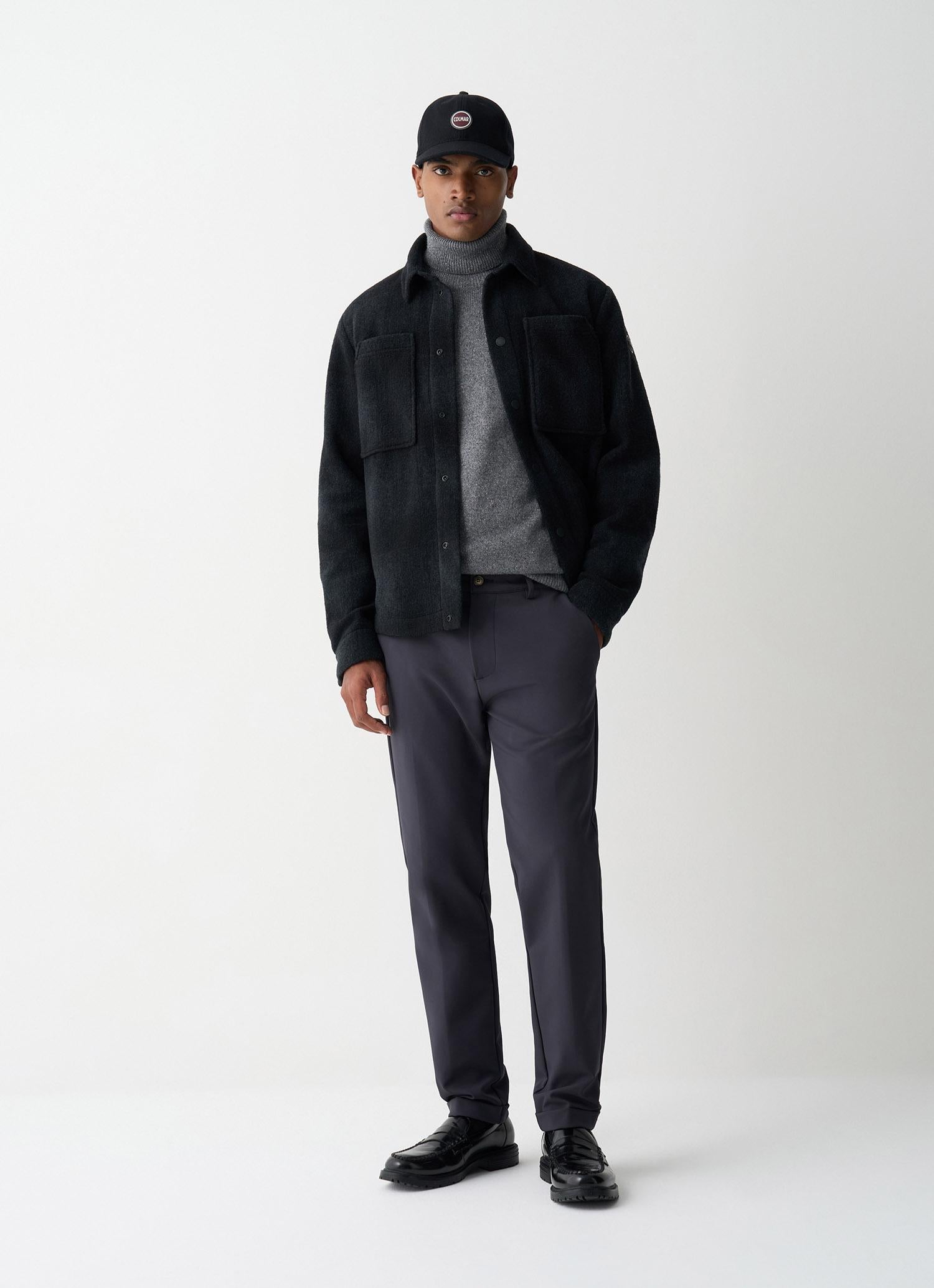 Pantaloni easy care con risvolto 05725ZS 99 COLMAR 
