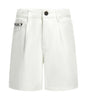 Shorts in denim con passanti