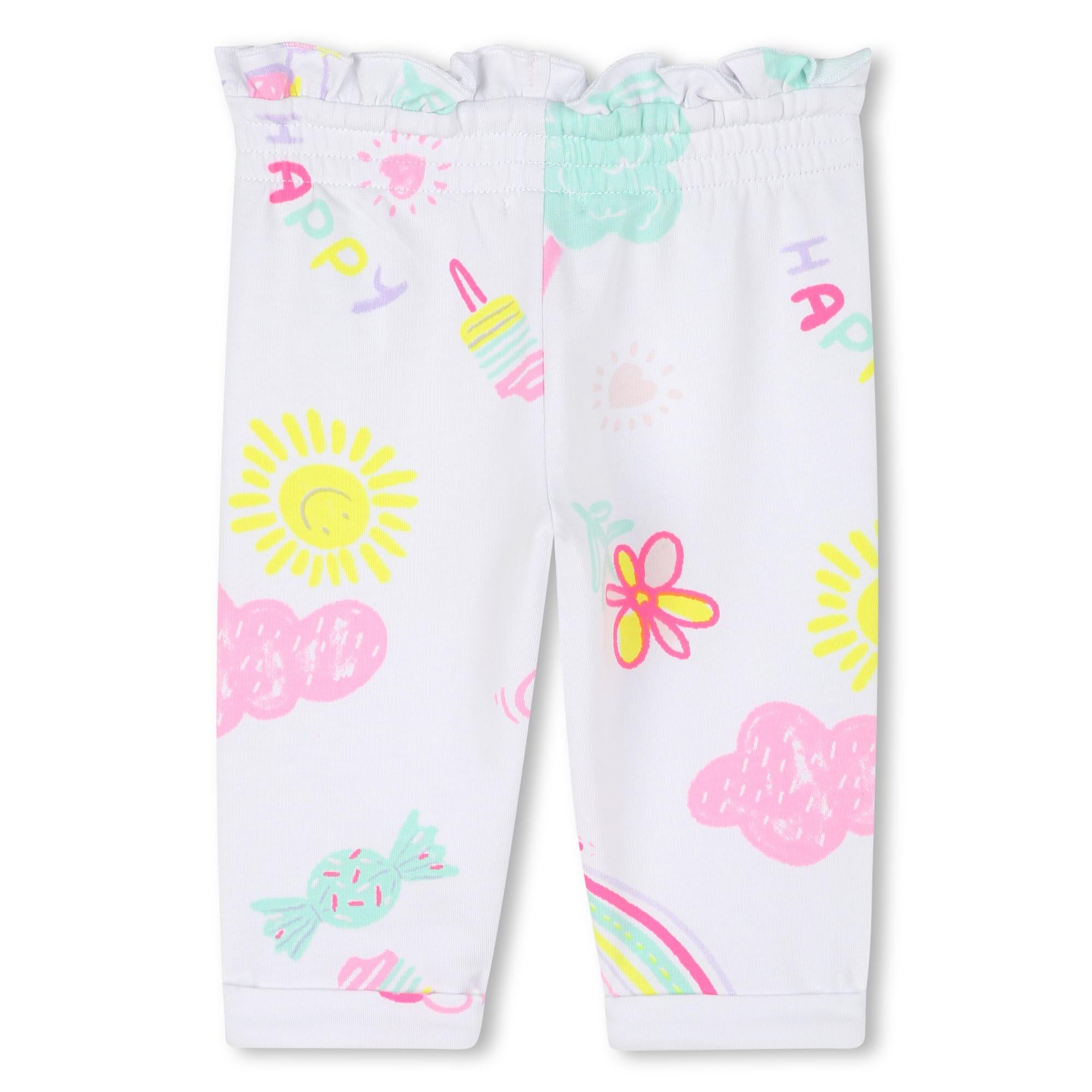 Set da jogging stampato U21018 10P BILLIEBLUSH 