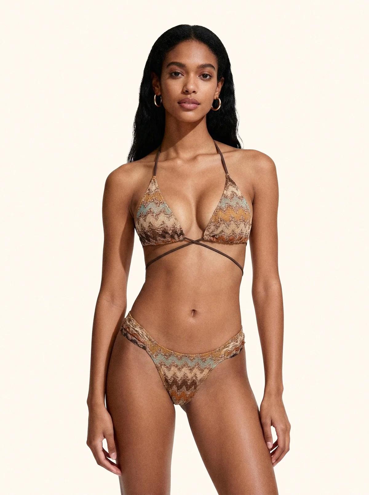 Bikini triangolo alto e slip fisso MF26SW0401 MC ME FUI 