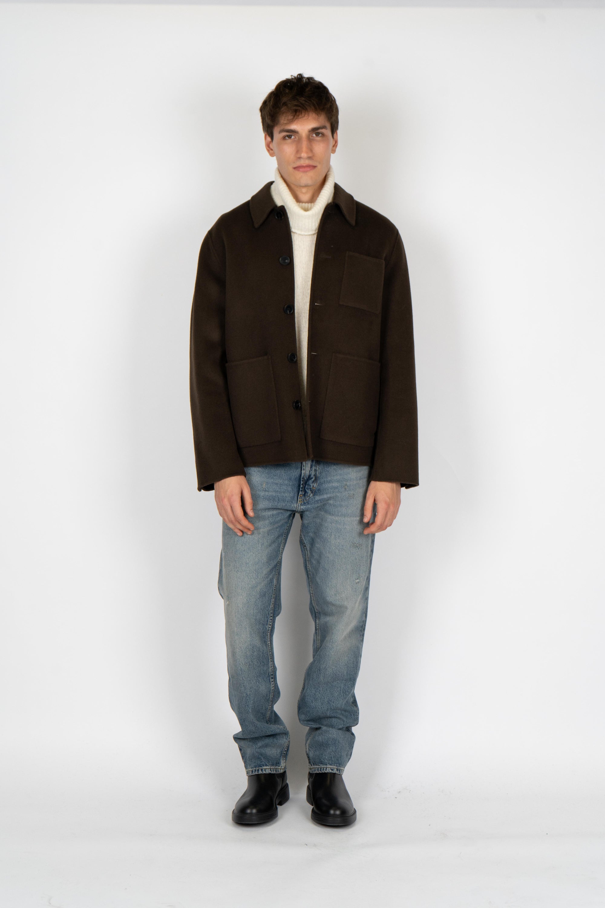 Giacca con tasconi B6F0010 FU69M AMARANTO 