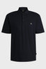 Polo in cotone mercerizzato con doppio monogramma