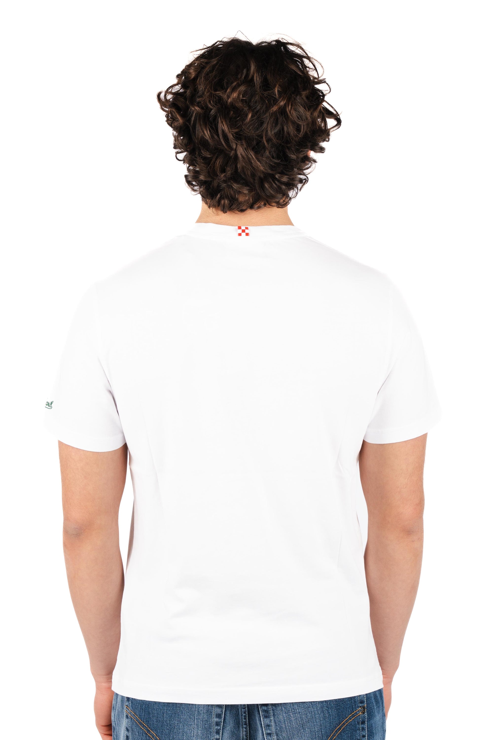T-shirt Portofino ricamo Punto alla carriera POT0001 00322L MC2 SAINT BARTH 