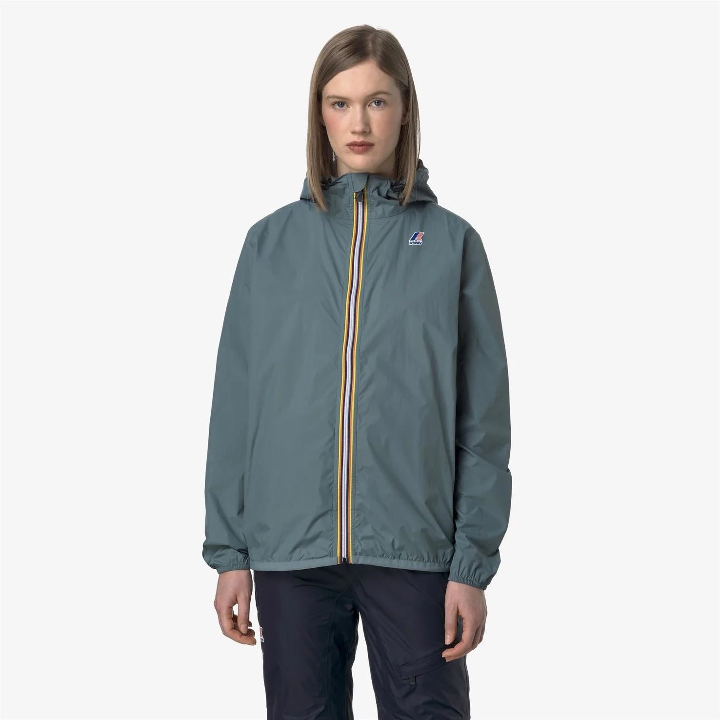 Giacca verde unisex ripiegabile K2123ZW H04 K-WAY 