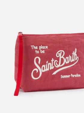 Pochette Aline in lino ALI0051 00553L MC2 SAINT BARTH 