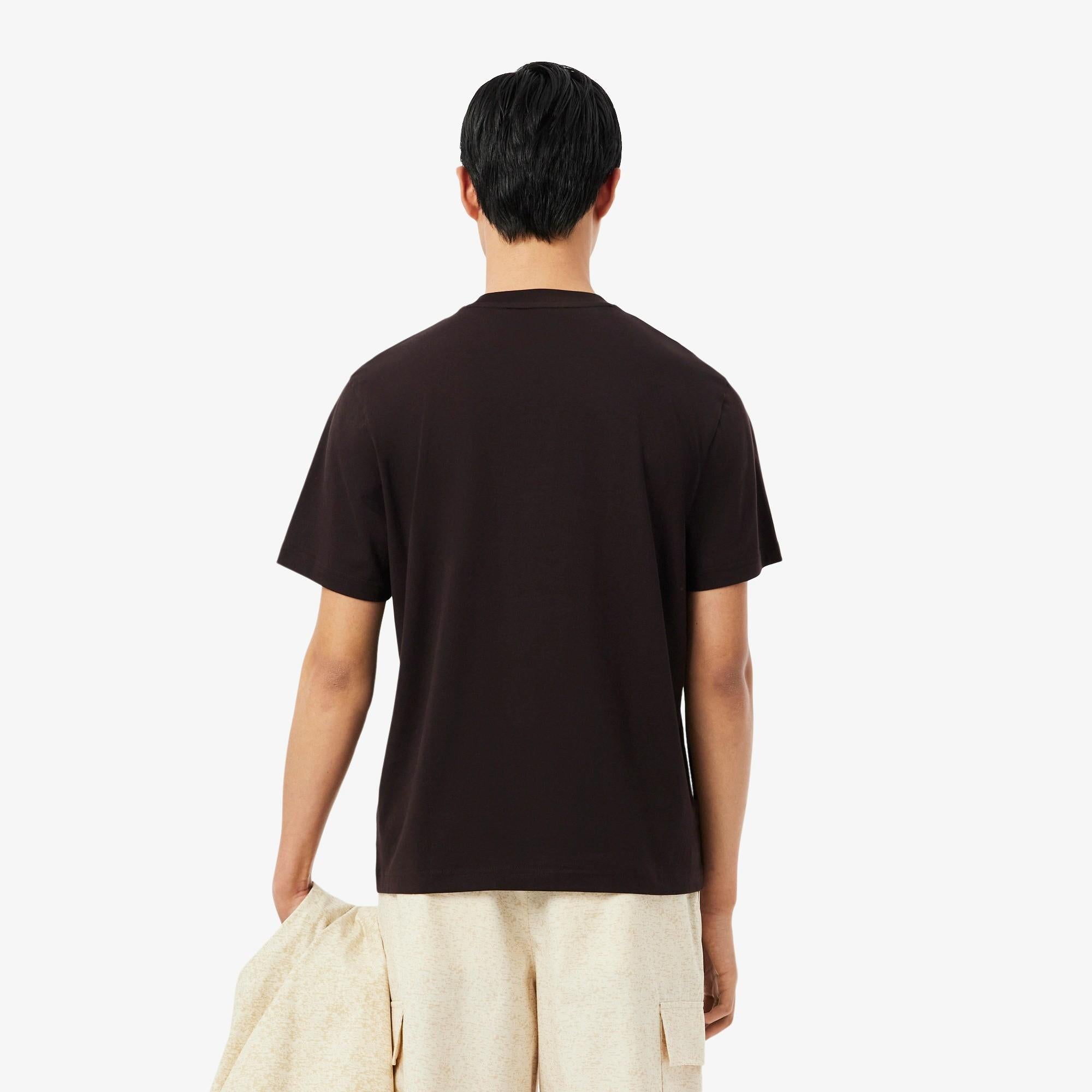 T-shirt in cotone TH7318 3LA LACOSTE 