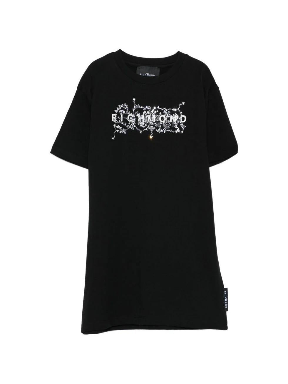 Abito modello t-shirt RGP26196VE BLACK RICHMOND 