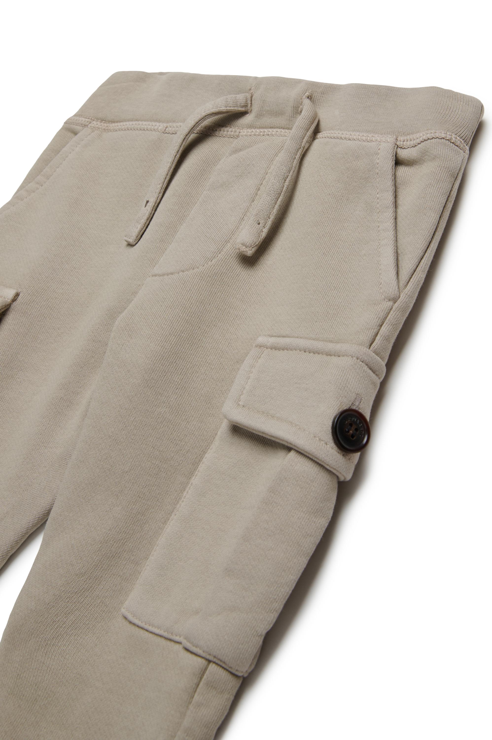 D2Kids Newborn Utility Pocket Sweatpants Beige DQ2868D0AC6 DQ717 DSQUARED2 