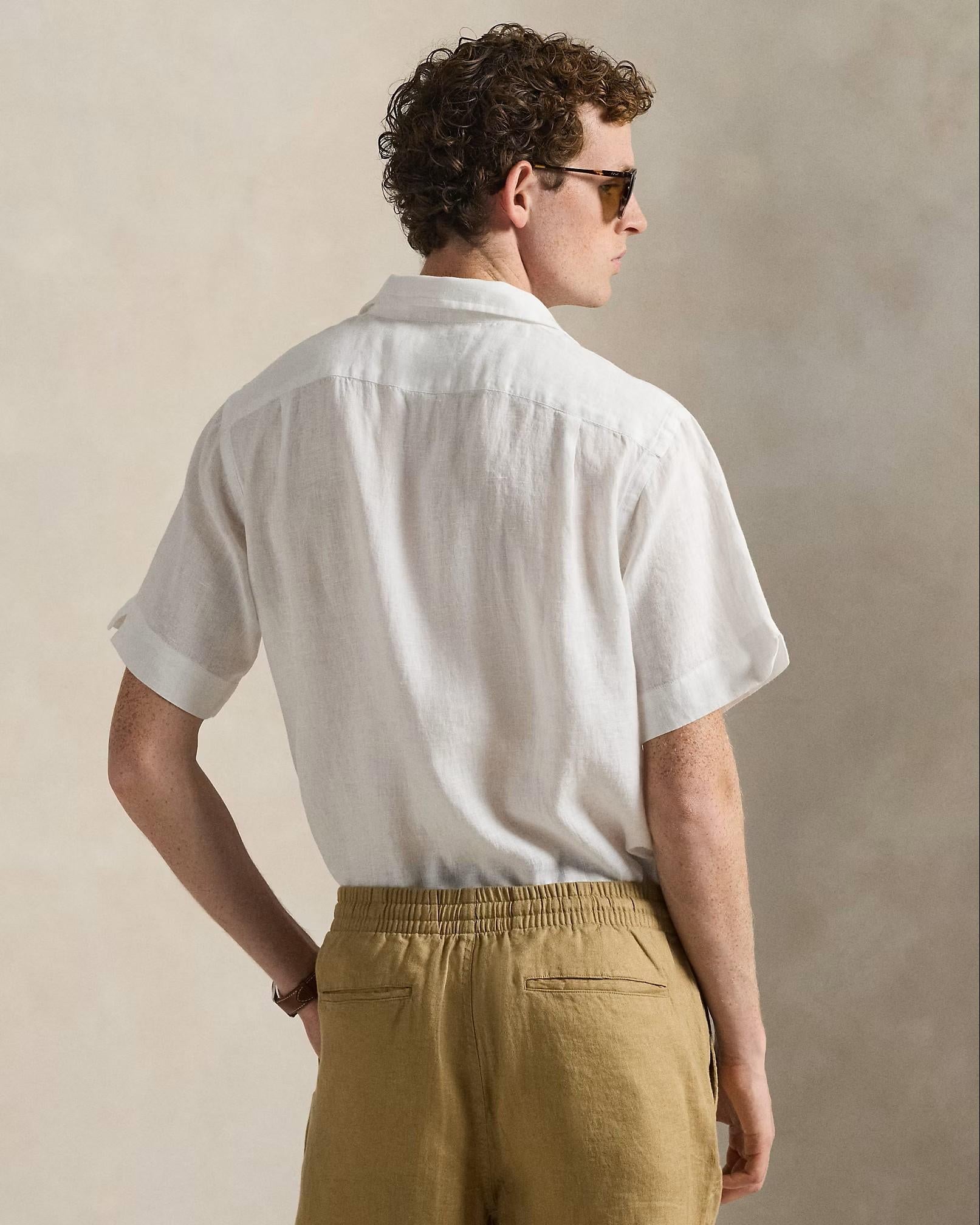 Camicia sahariana in lino Classic-Fit 710966421 504 POLO RALPH LAUREN 