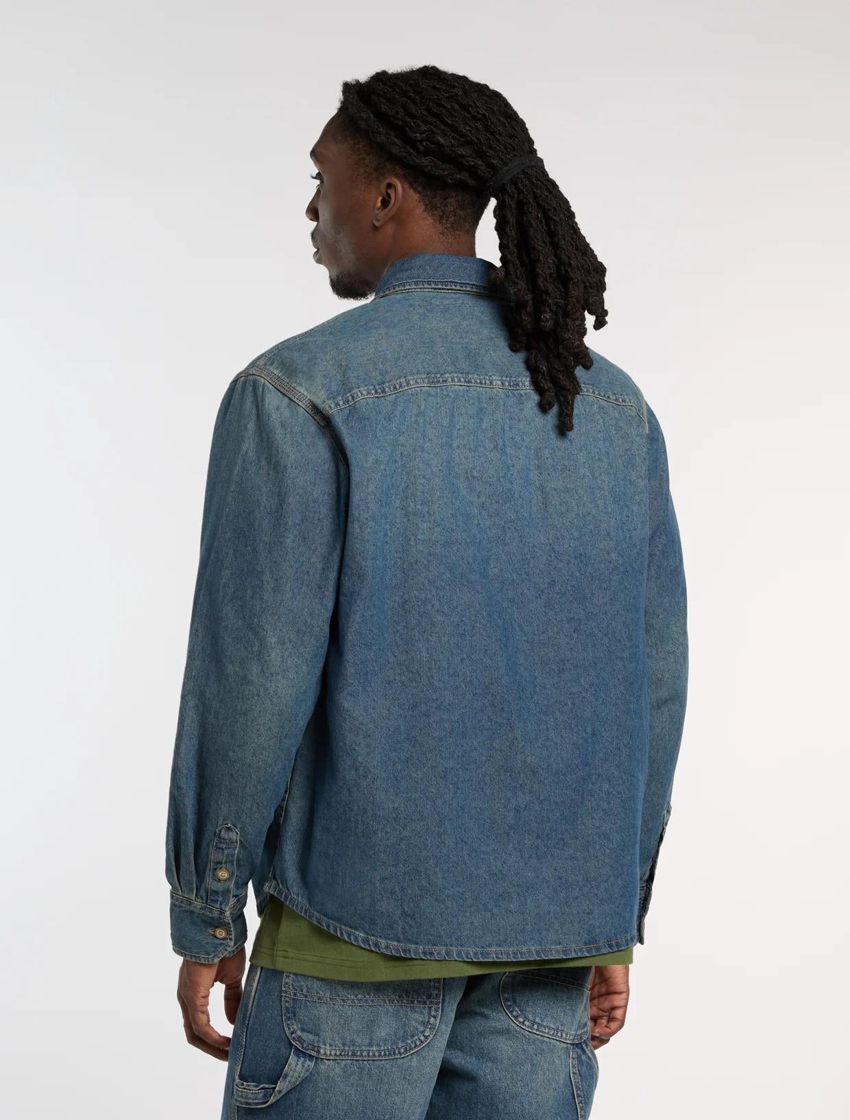 Camicia leggera in denim a maniche lunghe DK0A88GY L231 DICKIES 