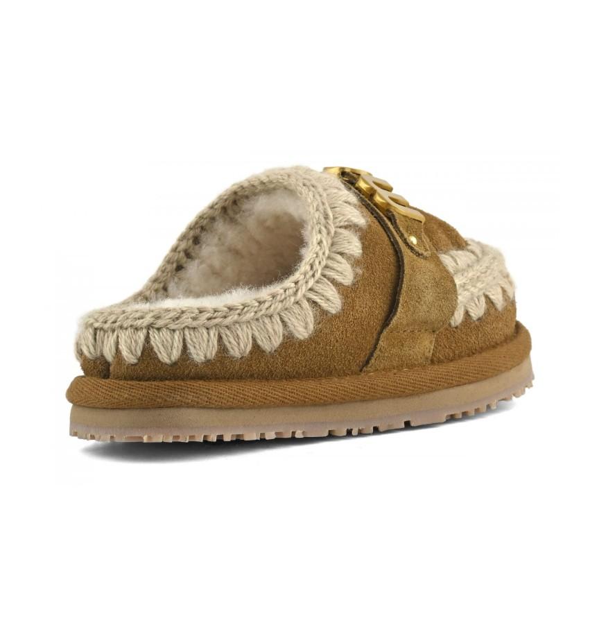 Kids slipper suede MUFK161000A COG MOU 