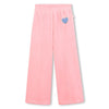 Pantaloni in velluto fluo