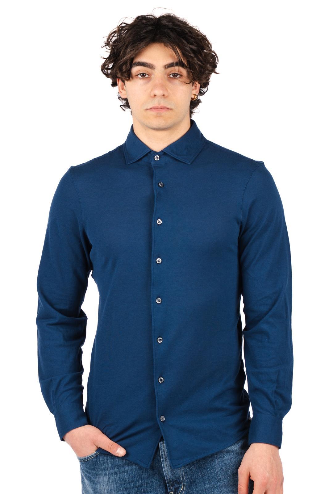 Camicia in jersey di maglia 60151/81401 590 GRAN SASSO 