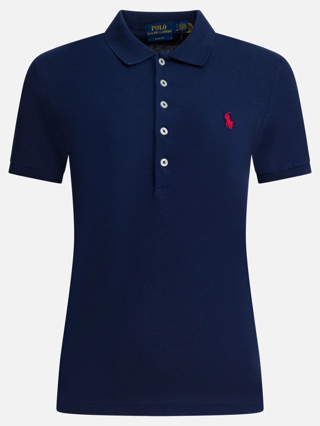 Polo slim con ricamo 211870245 002 POLO RALPH LAUREN 
