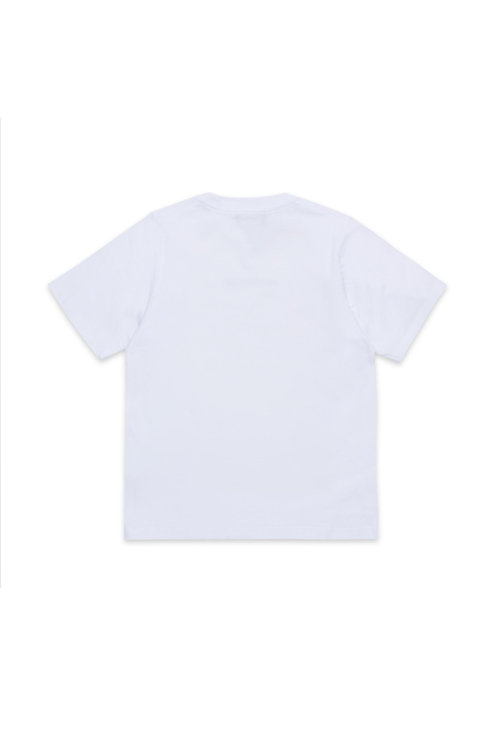 D2Kids Junior Logo T-shirt White DQ2823D004G DQ100 DSQUARED2 