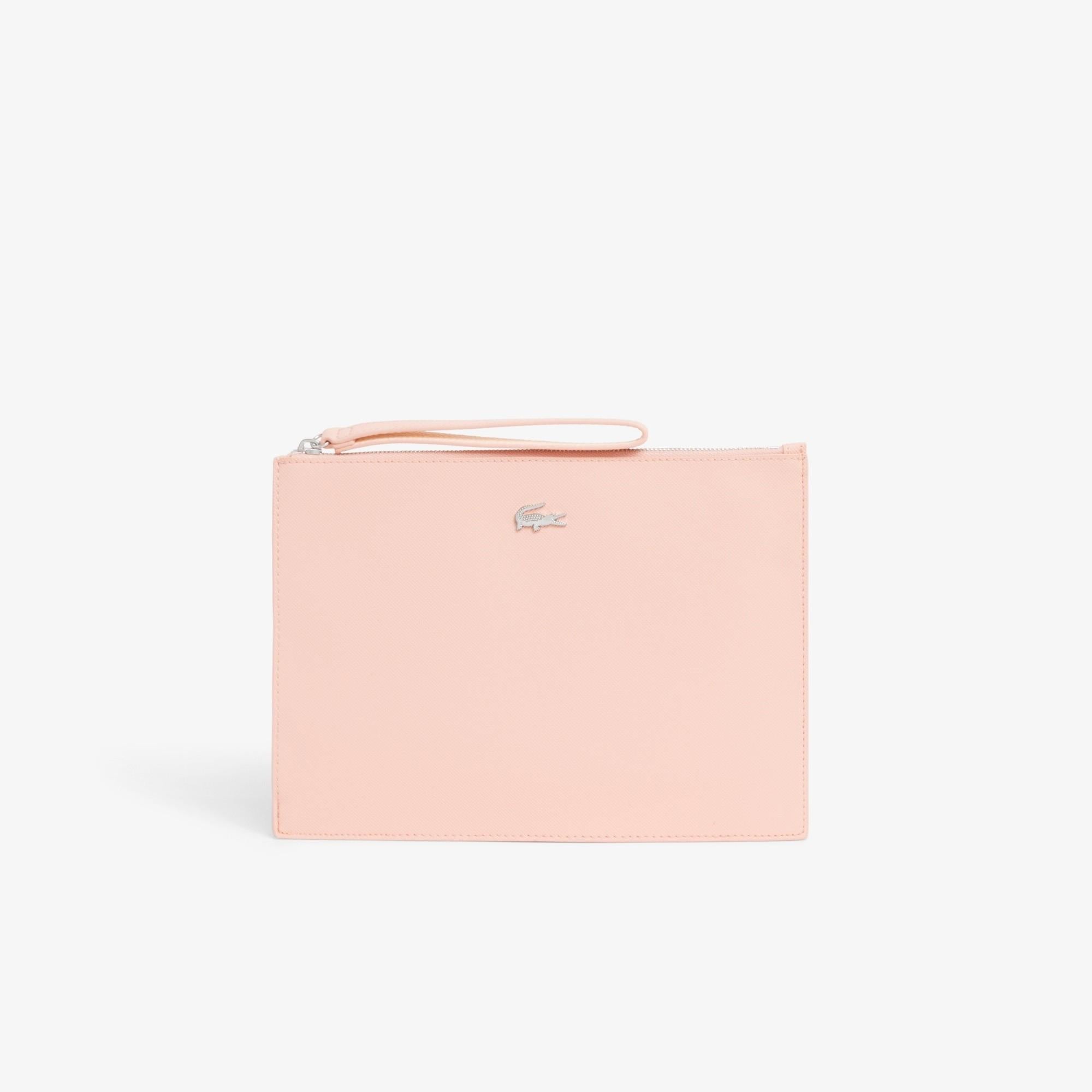 Pochette in canvas piqué spalmata Anna NF2791 T37 LACOSTE ACCESSORI 