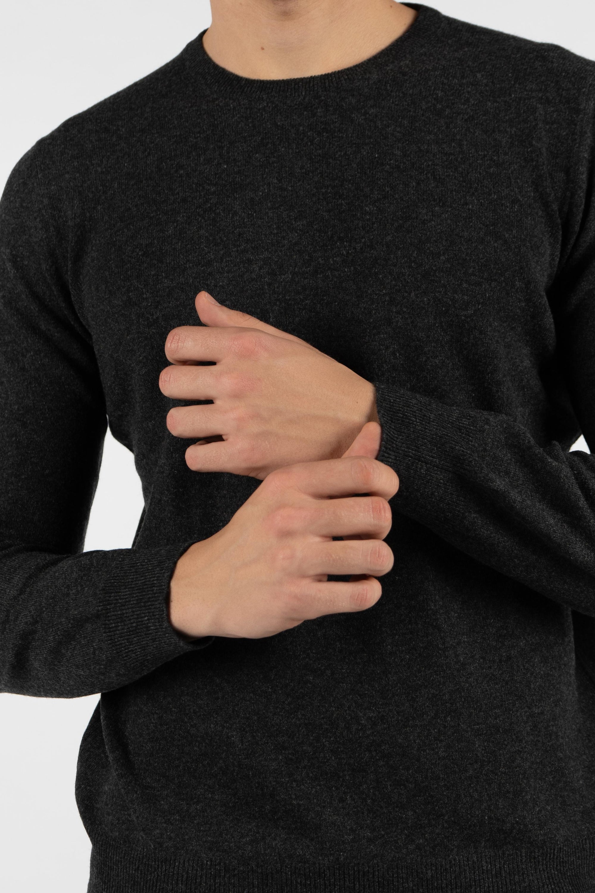 Girocollo in misto cashmere 55167/19690 098 GRAN SASSO 