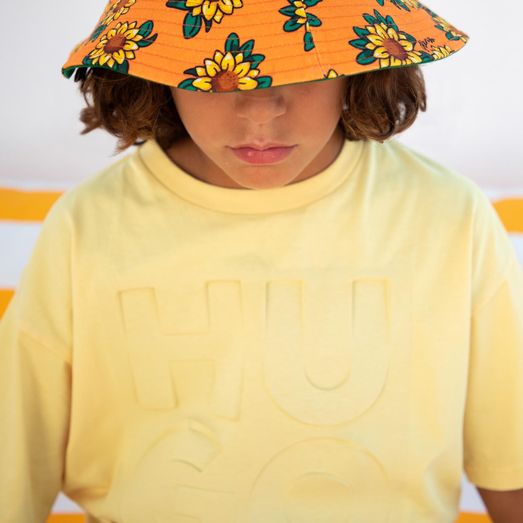 T-shirt con logo goffrato G00337 501B HUGO 