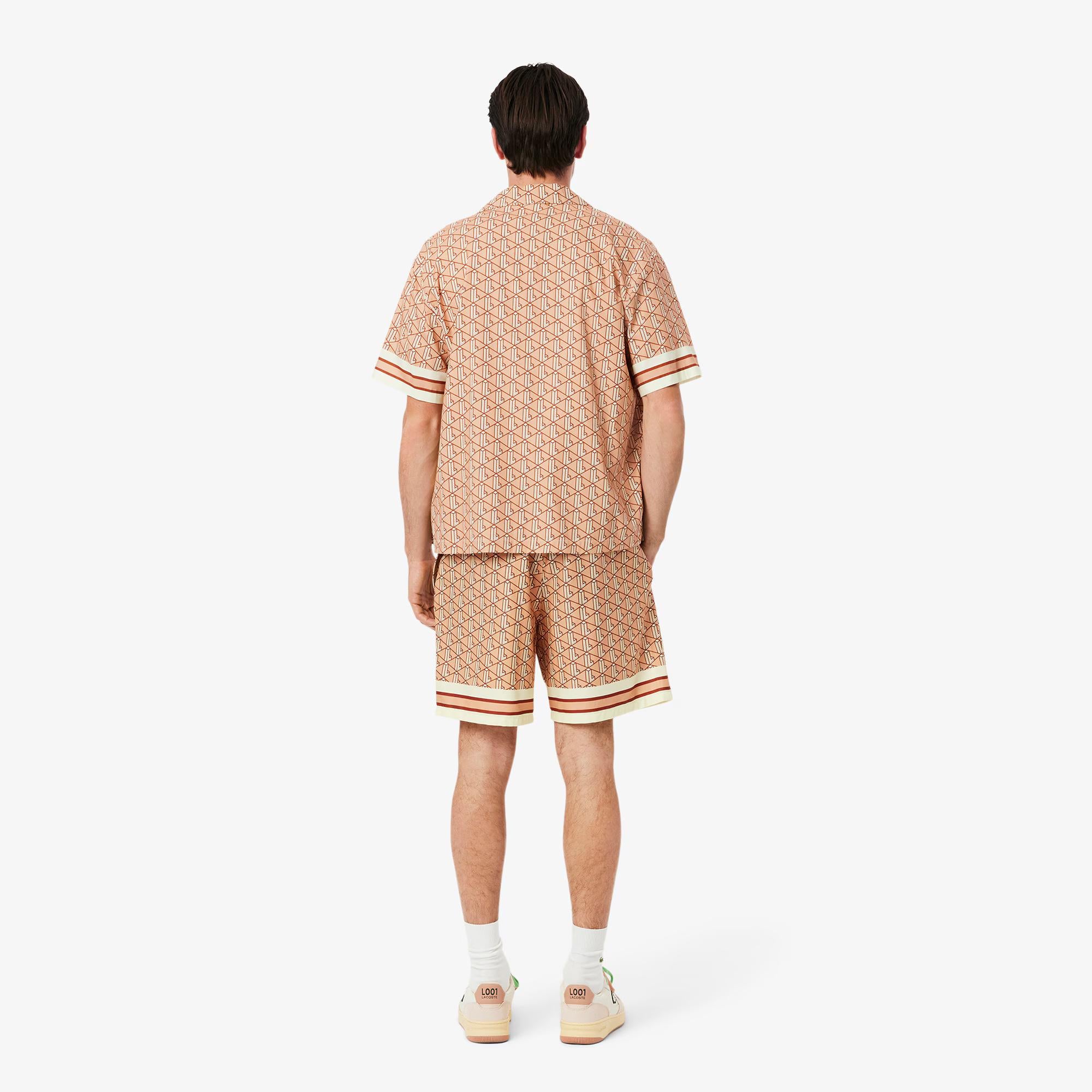 Camicia con monogramma CH9094 F9I LACOSTE 