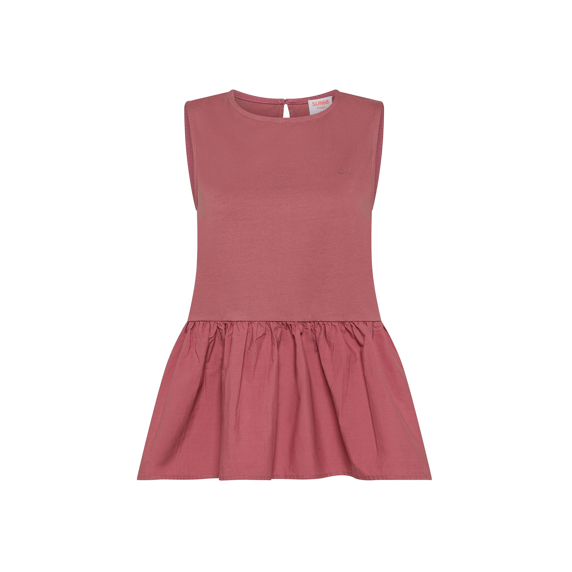 Top in cotone T35216 57 SUN68 