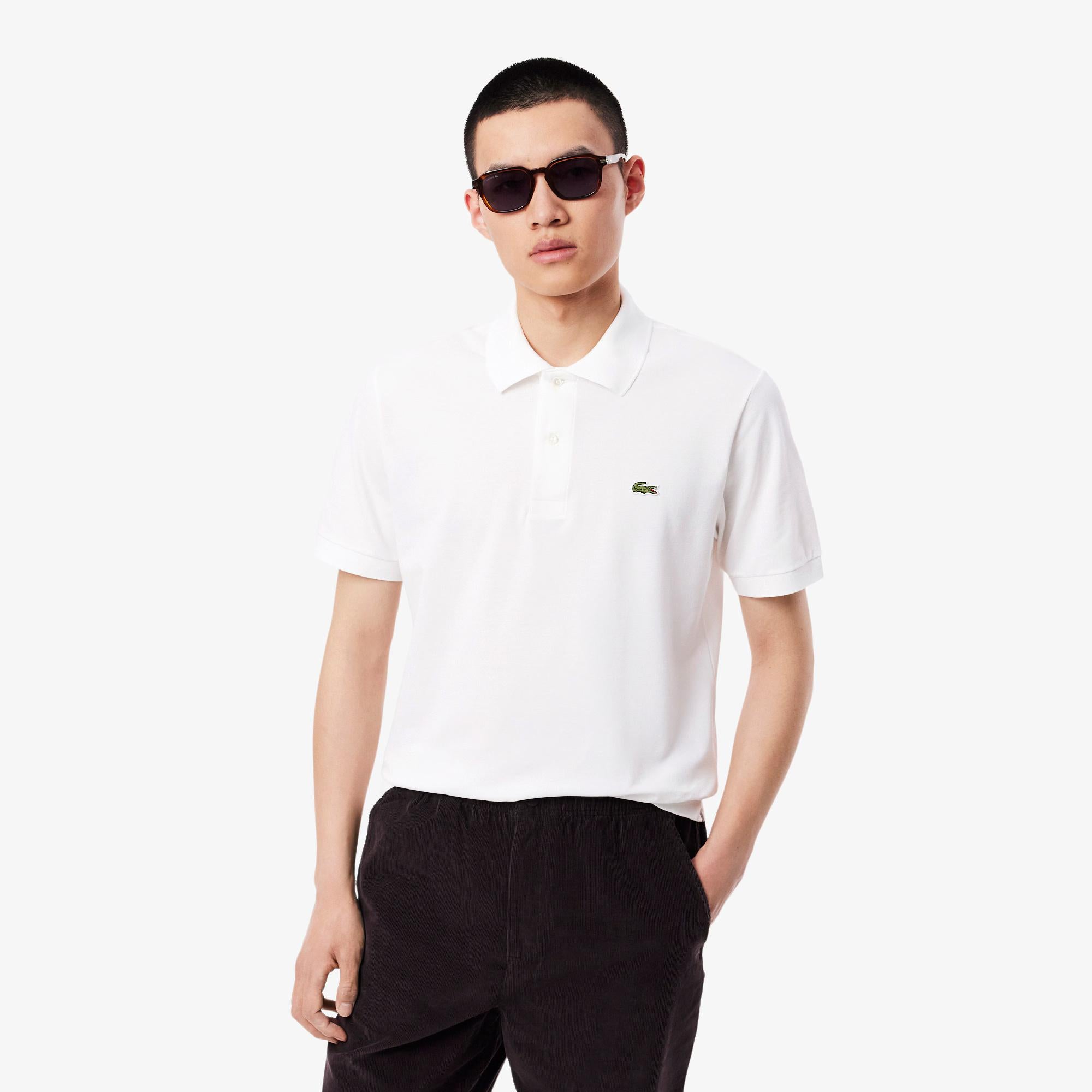 Polo in piquè di cotone classic fit PH9851 001 LACOSTE 