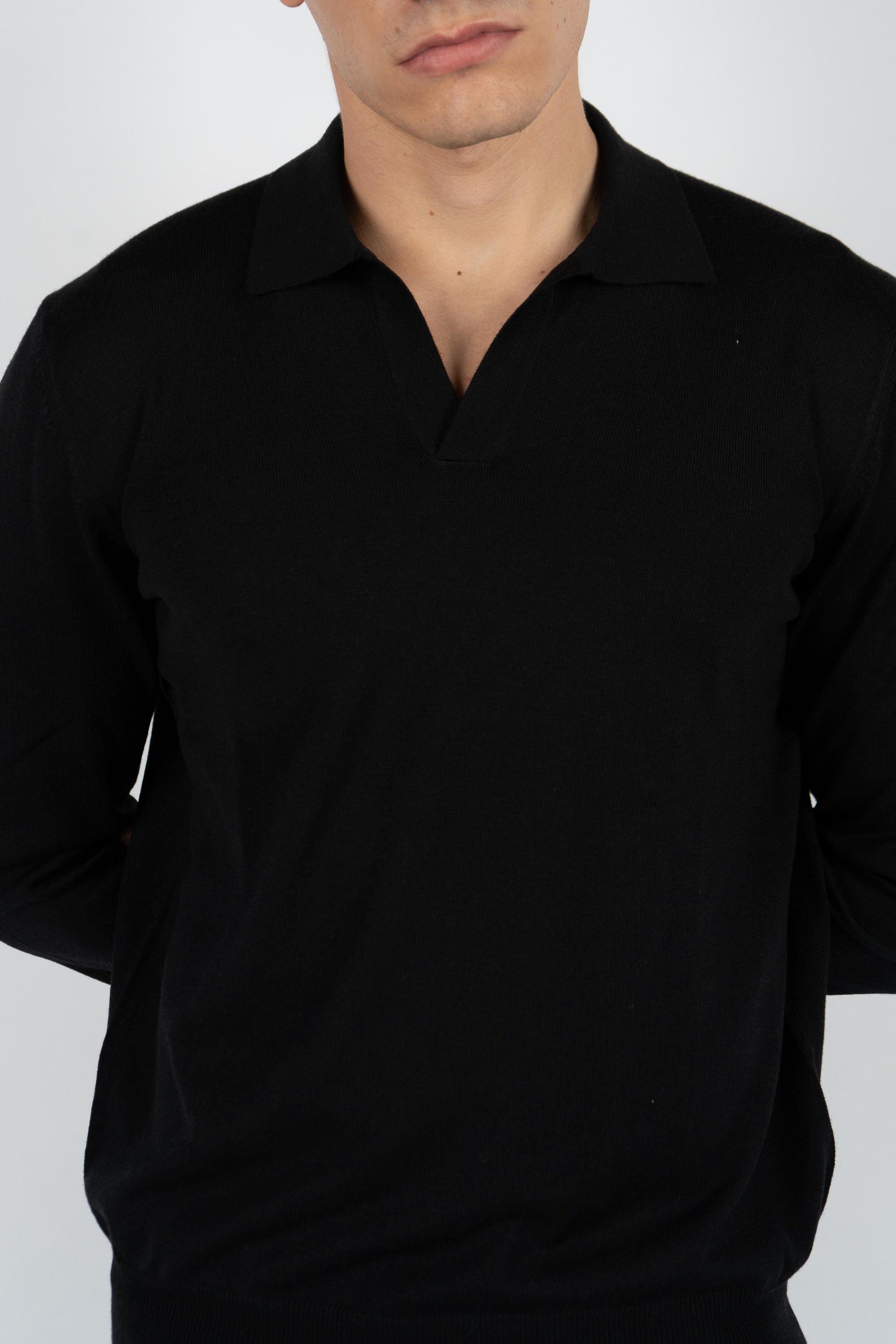 Polo skipper in maglia Athleisure 57189/14813 099 GRAN SASSO 