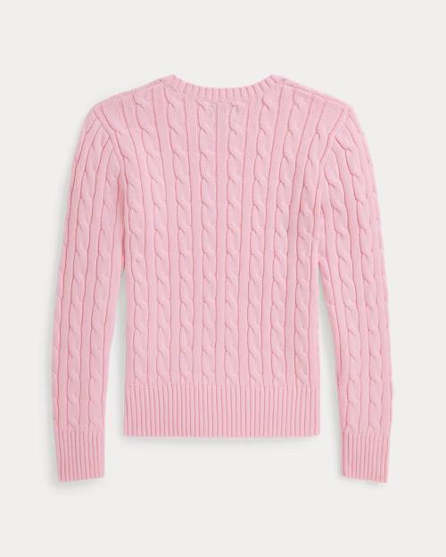 Maglia in cotone a trecce 313901316 010 POLO RALPH LAUREN 