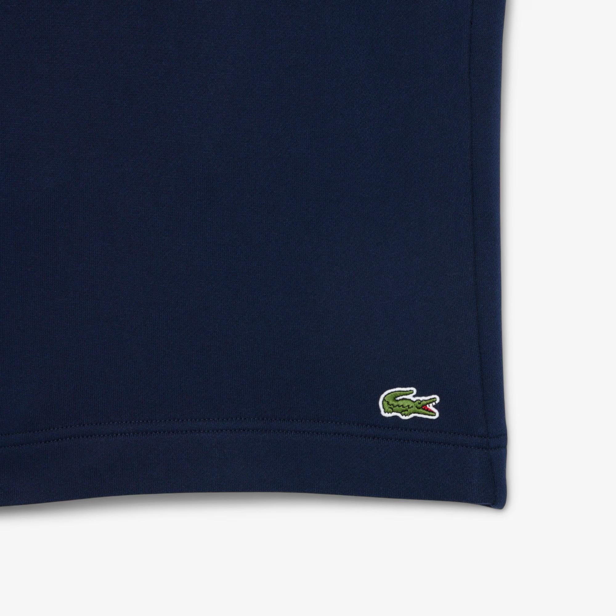 Shorts in tessuto felpato regular fit GH9860 166 LACOSTE 