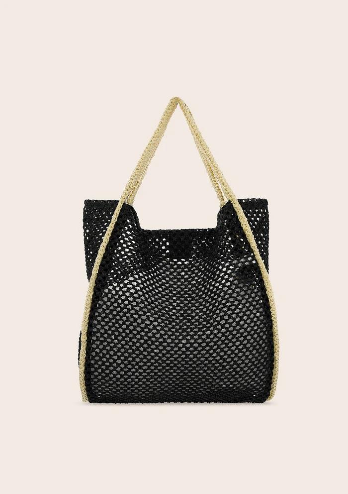 Tote Summer Bag Nera A056 BK F**K 