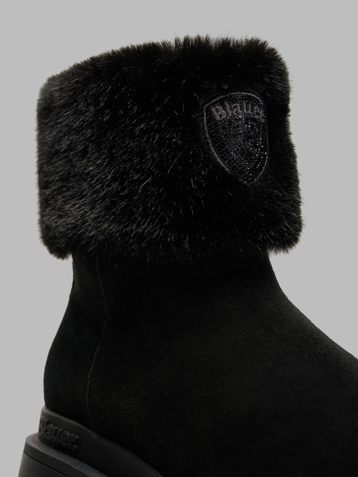 Boot Kimmel10-Sue F5KIMMEL10SUE BLK BLAUER SHOES 