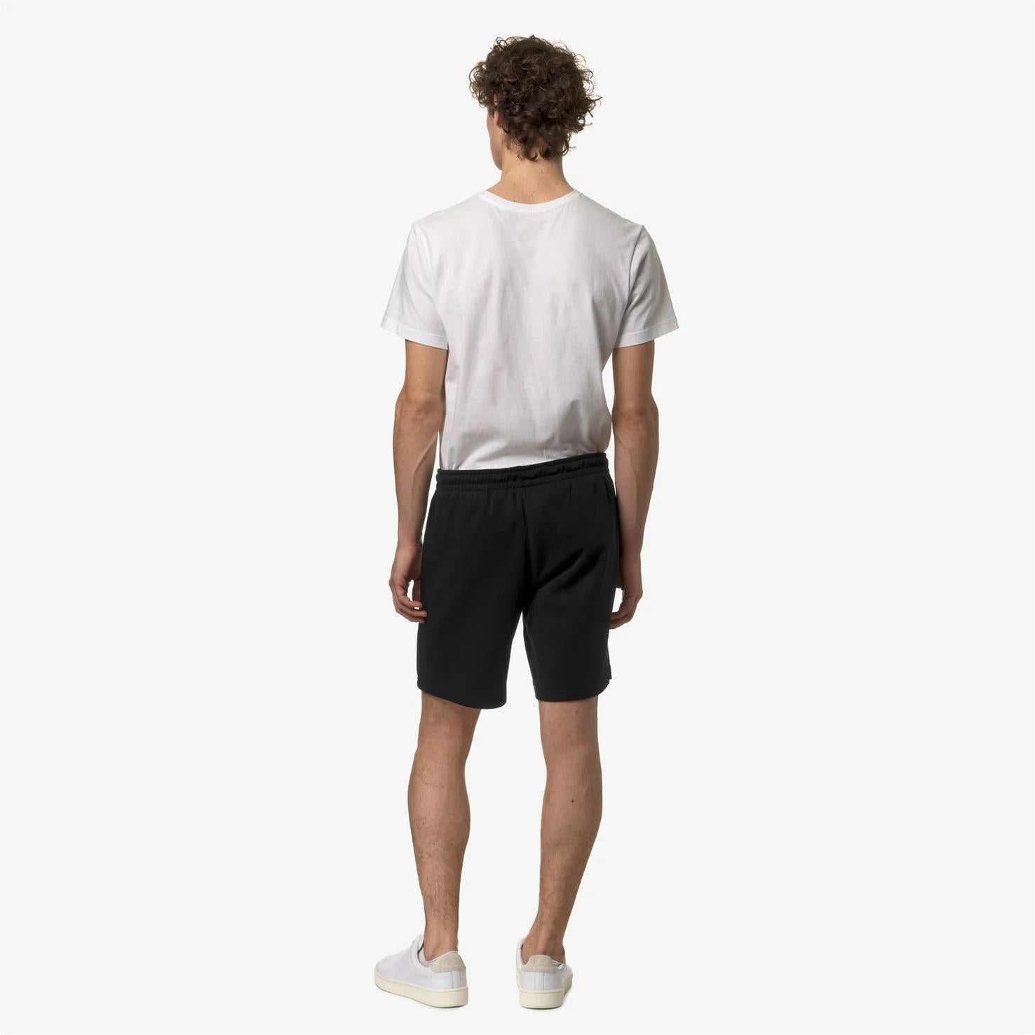 Pantaloncini sportivi unisex con elastico in vita nero K51225W USY K-WAY 