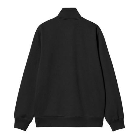 Chase Neck Zip Sweatshirt nero I033665 00FXX CARHARTT WIP 