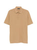 Polo in jersey crepe