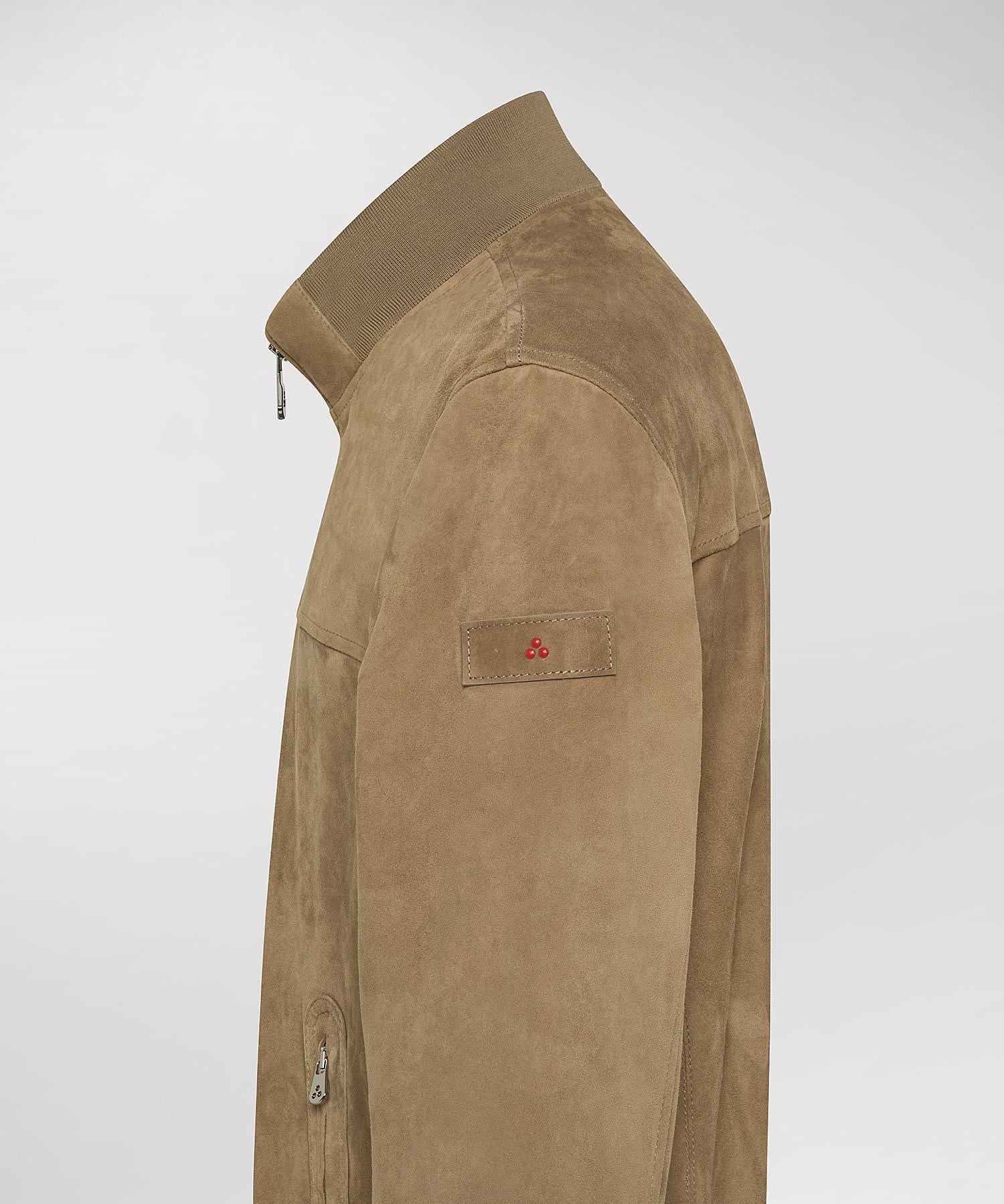 Sands Suede PE 07 Giacca in pelle scamosciata sesamo PEU5411 802 PEUTEREY 