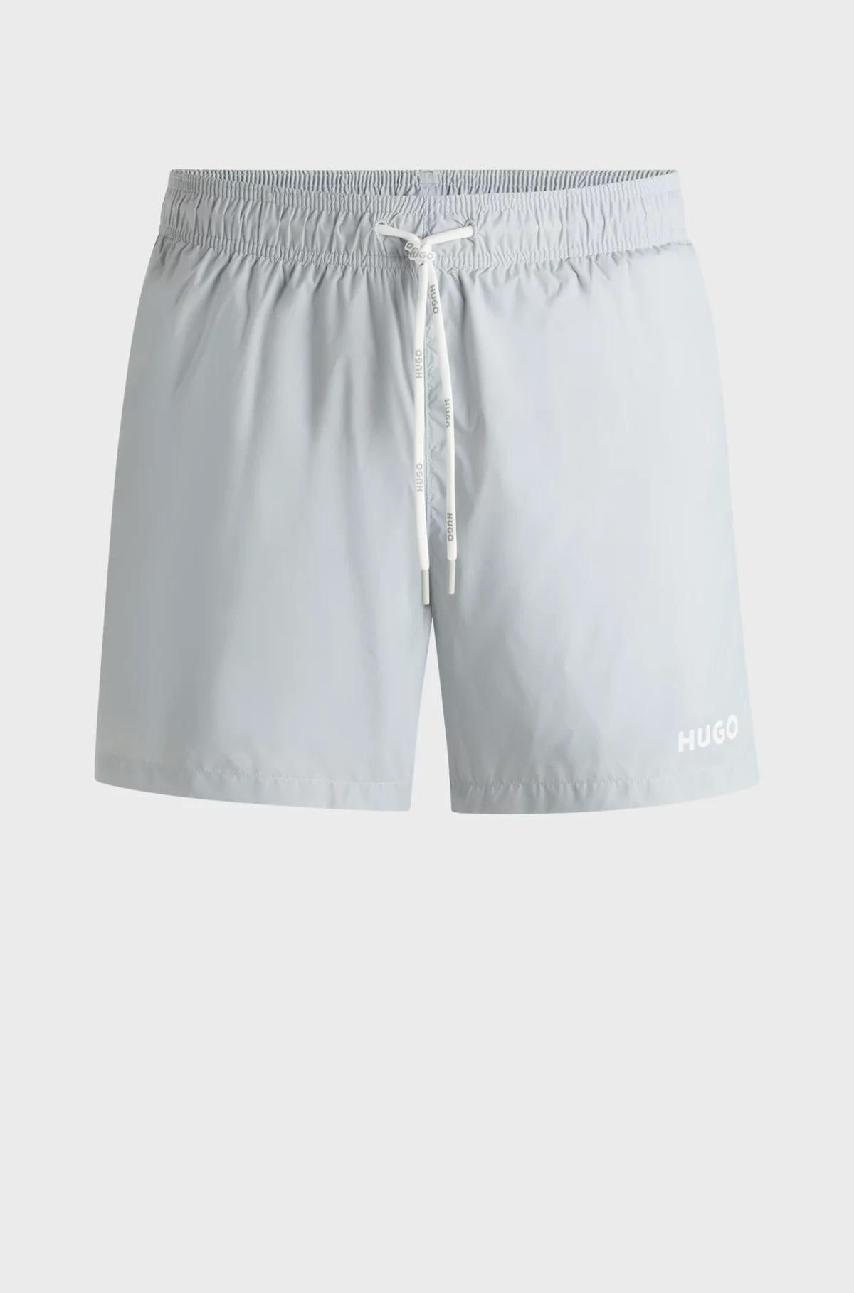 Boxer da mare con fodera interna integrale e logo a contrasto 50469312 050 HUGO 