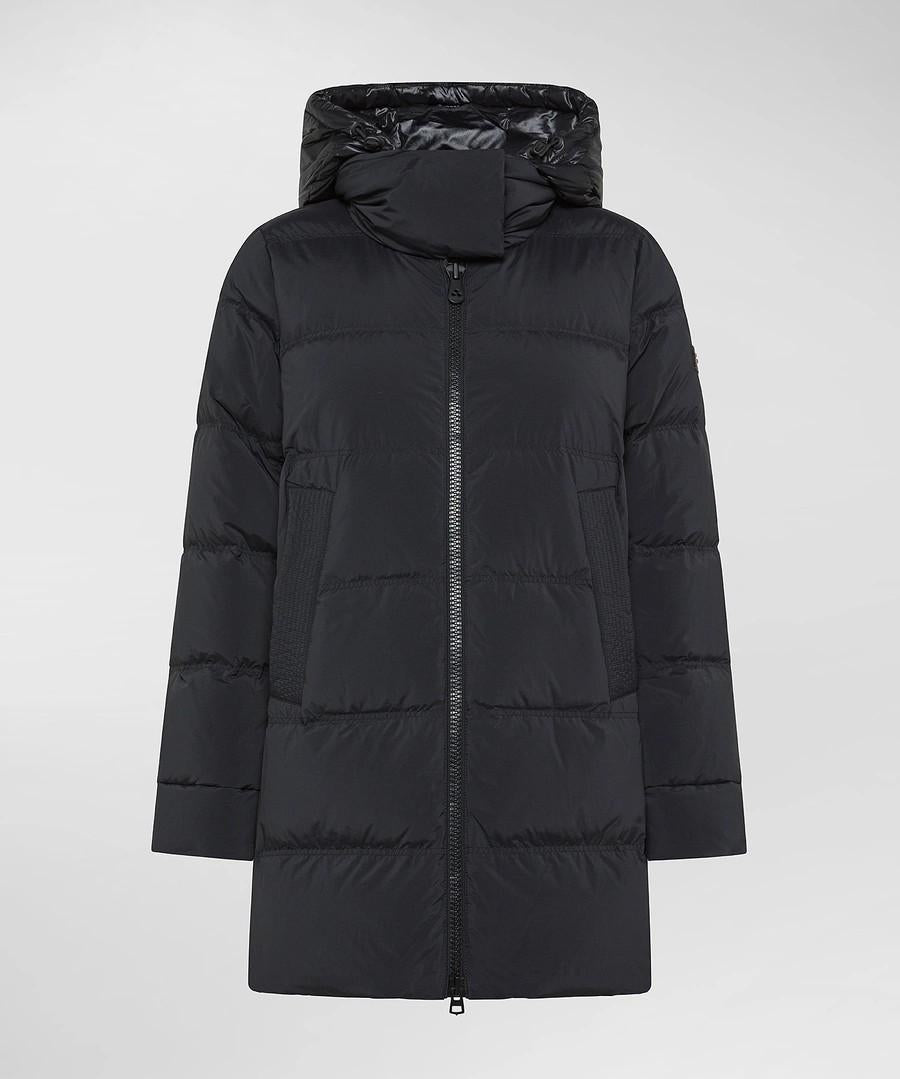 Piumino con cappuccio in contrasto unix ml bmat PED4838 808NR PEUTEREY 